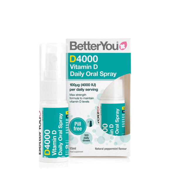 BETTERYOU VITAMIN D4000 ORALNI SPREJ