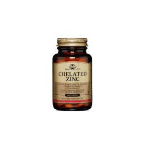 SOLGAR CHELATED ZINC TBL A100