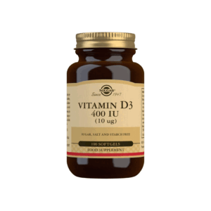 SOLGAR VITAMIN D3 400IU CAPS A100