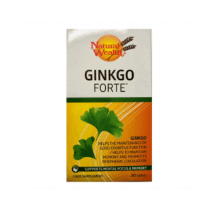 NATURAL WEALTH GINKGO FORTE 60MG TBL A60