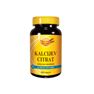NATURAL WEALTH KALCIJ CITRAT TBL A100