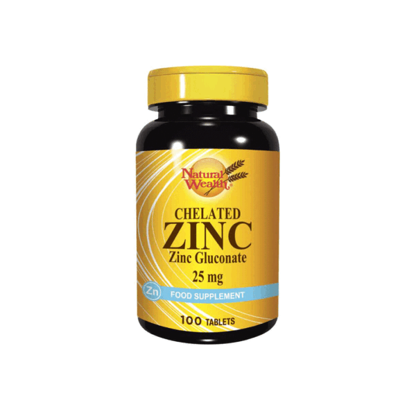 NATURAL WEALTH CINK 25MG TBL A100