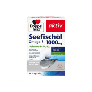 DOPPEL HERZ AKTIV ULJE LOSOSA + B9 + VIT B6 + B12+ OMEGA 3 A60