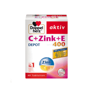 DOPPEL HERZ AKTIV VITAMIN C + CINK + E A40