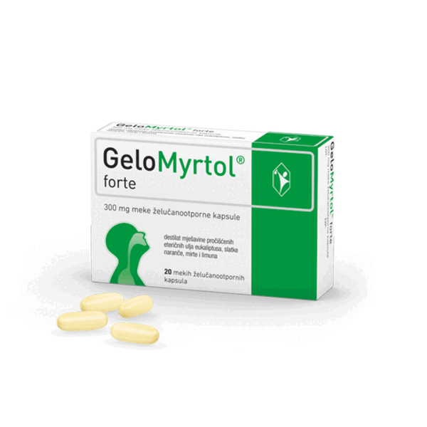GELOMYRTOL FORTE CAPS 20X300MG A20