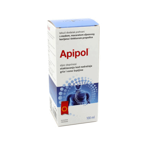 APIPOL SIRUP ZA SMIRENJE KAŠLJA 100ML