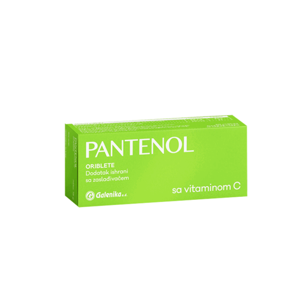 PANTENOL ORIBLETE S VITAMINOM C A20