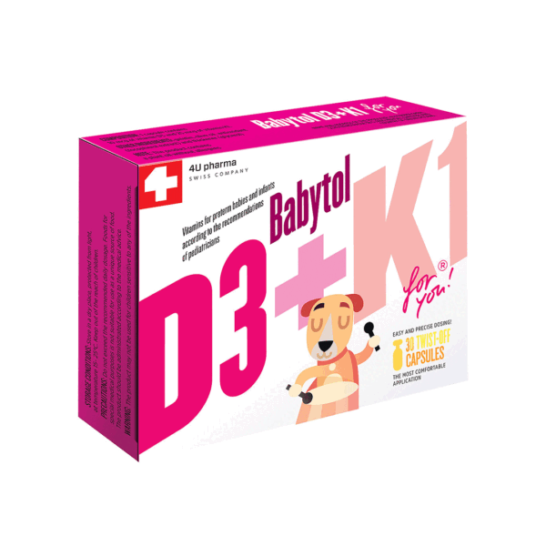 BABYTOL D3+K1 KAPSULE A30
