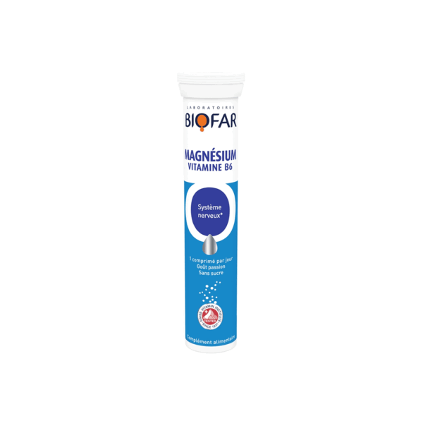 BIOFAR MG + VITAMIN B6 ŠUMEĆE TBL A20