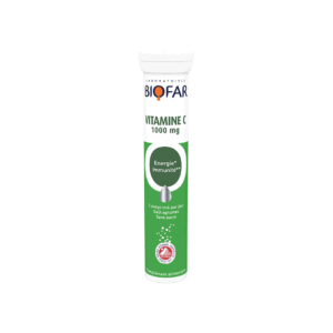 BIOFAR VITAMIN C 1000MG ŠUMEĆE TBL A20
