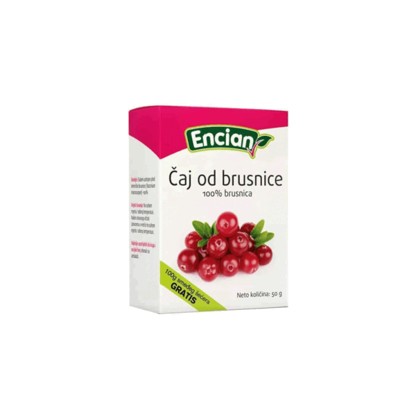 ENCIAN ČAJ BRUSNICA 50G