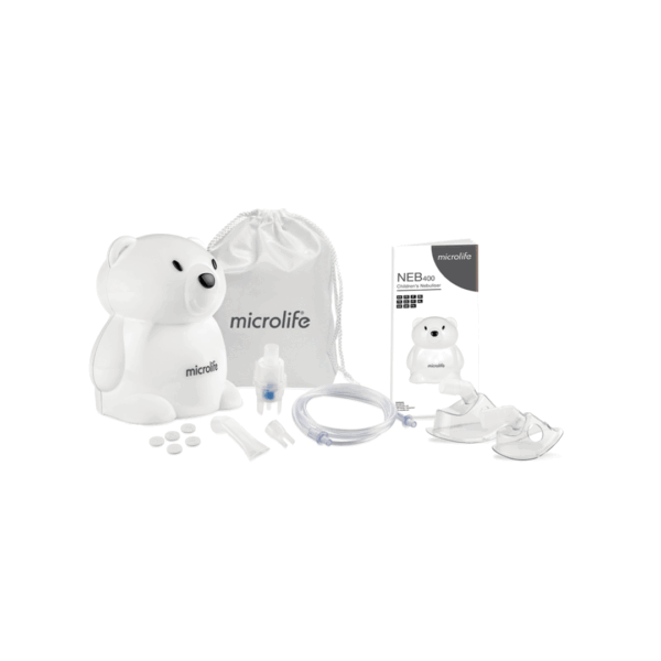 MICROLIFE INHALATOR NEB 400 MEDVJEDIĆ BIJELI-SMEĐI