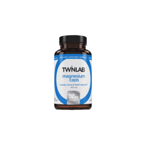 TWINLAB MAGNESIUM CAPS 400MG A100