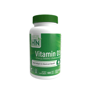 HTN VITAMIN D3 CAPS 5000IU A100