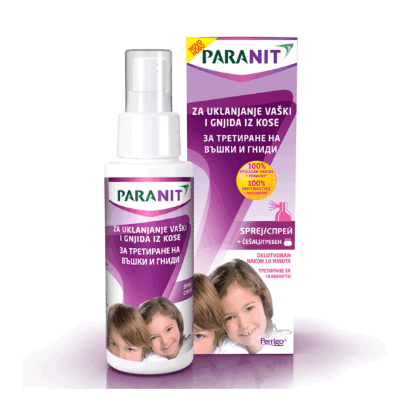 PARANIT SPREJ + ČEŠALJ 100ML