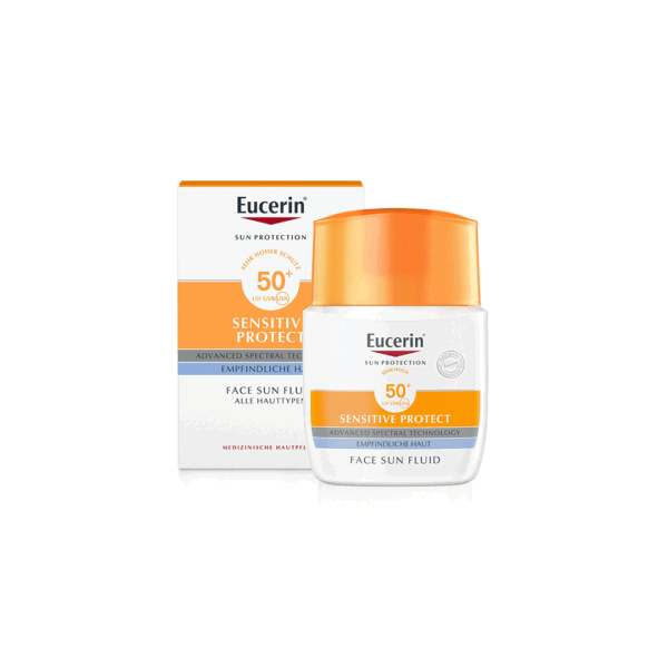 EUCERIN SUN MATIRAJUĆI FLUID ZA LICE SPF50 50ML