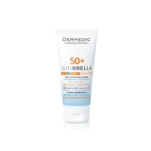 DERMEDIC SUNBRELLA KREMA ZA KOŽU S KRHKIM KAPILARAMA SPF50+ 50ML