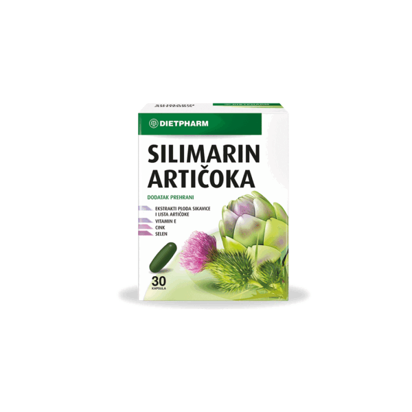 DIETPHARM SILIMARIN ARTIČOKA A30
