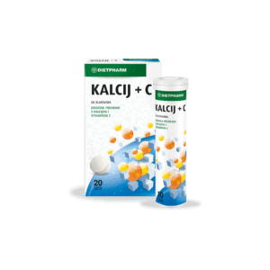 DIETPHARM KALCIJ + VITAMIN C ŠUMEĆE TBL A20