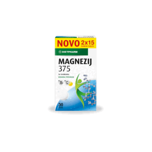 DIETPHARM MAGNEZIJ 375 ŠUMEĆE TBL A30