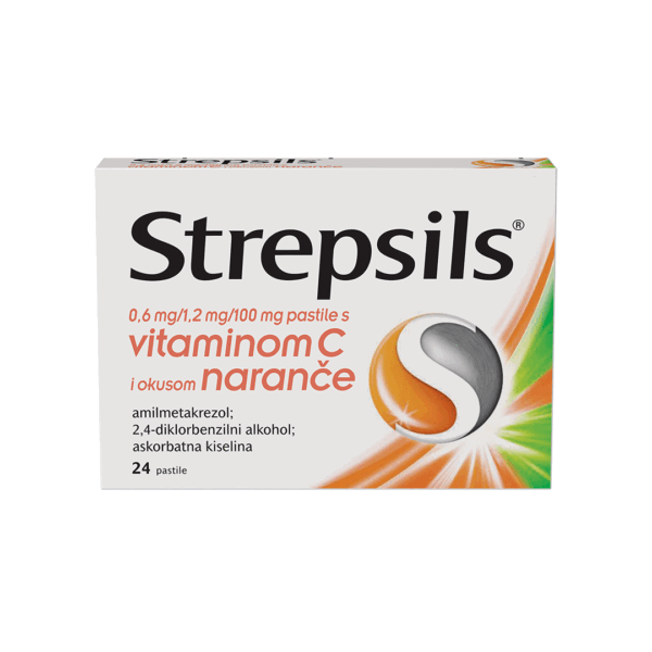 STREPSILS NARANČA S VITAMINOM C A24