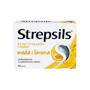 STREPSILS MED I LIMUN A24