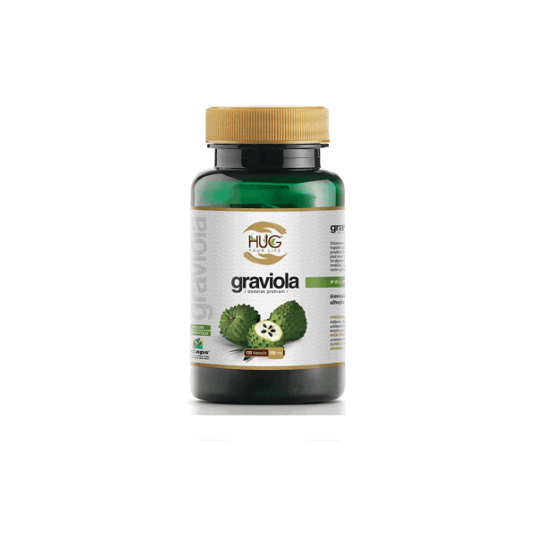 HUG GRAVIOLA CAPS 120X350MG