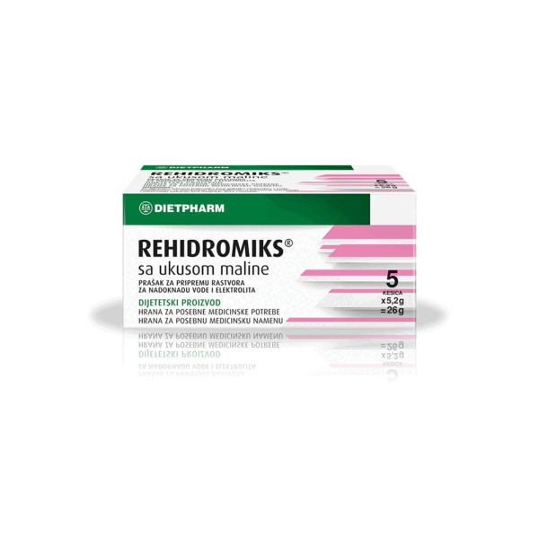 DIETPHARM REHIDROMIKS MALINA 5X5.2G