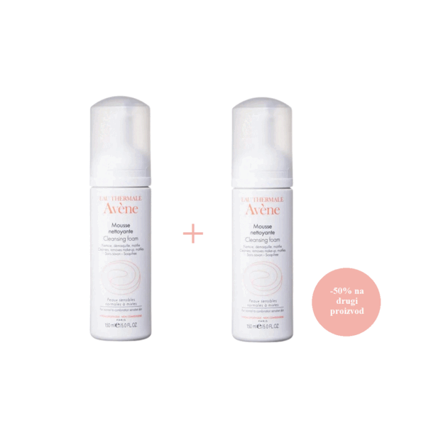 AVENE DUO PJENA ZA ČIŠĆENJE 150ML