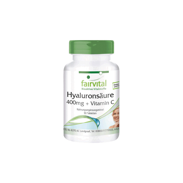 FAIRVITAL HIJALURONSKA KISELINA 400MG A90