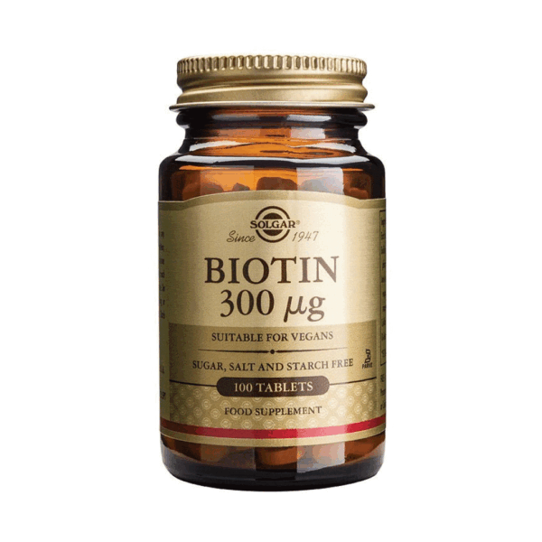 SOLGAR BIOTIN 300MCG A100