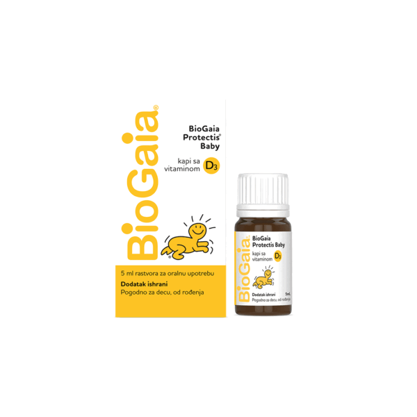 BIOGAIA KAPI + VITAMIN D 5ML