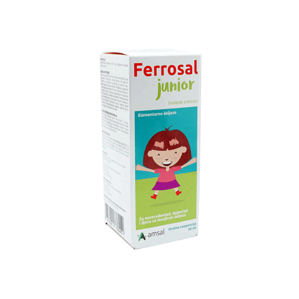 FERROSAL JUNIOR ORALNA SUSPENZIJA 50ML