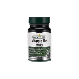 NATURES AID VITAMIN B12 SUBLINGVALNE TBL 90X1000MCG