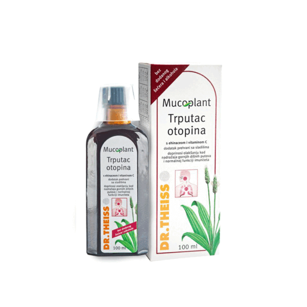 MUCOPLANT TRPUČEV SIRUP BEZ ŠEĆERA 100ML