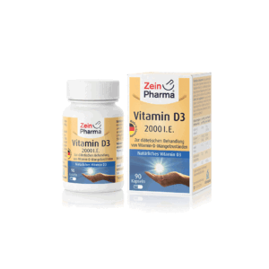 ZEIN PHARMA VITAMIN D3 CAPS 2000 A90