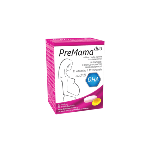 PRE MAMA DUO 30 CAPS + 30 TBL