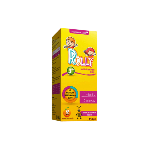 ROLLY MULTIVITAMINSKI SIRUP 3+ 150 ML