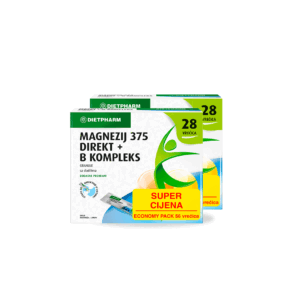DIETPHARM MAGNEZIJ 375 + B KOMPLEKS DIREKT PROMO PACK