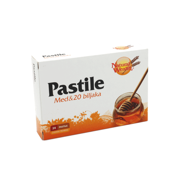 NATURAL WEALTH PASTILE MED/20 BILJAKA A24