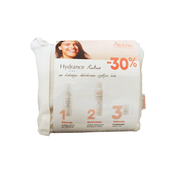 AVENE RUTINA HYDRANCE AQUA GEL, PJENA, ETA (-30%)