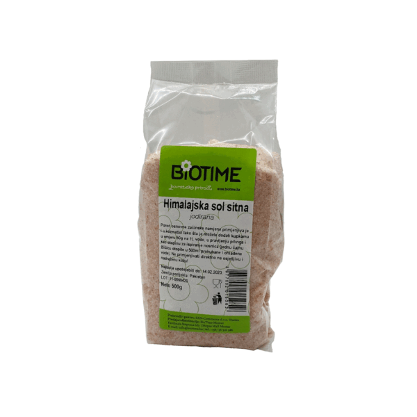 BIOTIME HIMALAJSKA SOL SITNA 500G