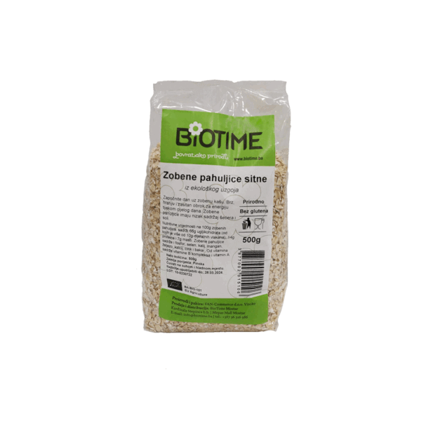BIOTIME ZOBENE PAHULJICE 500G
