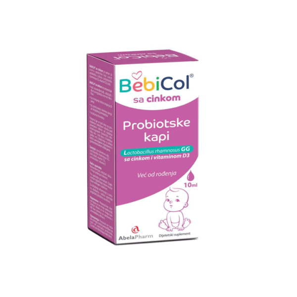 BEBICOL KAPI CINK I VITAMIN D 10ML