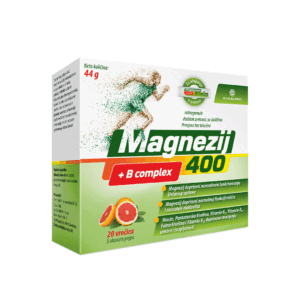 MAGNEZIJ 400 + B-COMPLEX GRANULE A20 ALKALOID