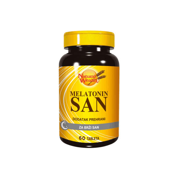NATURAL WEALTH MELATONIN SAN TBL A60