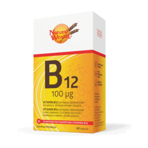 NATURAL WEALTH B12 CAPS 60X100MCG
