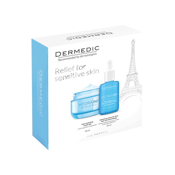 DERMEDIC HYDRAIN PAKET(HYDRAIN.SERUM ZA LICE+HYDRAIN GEL KREMA)