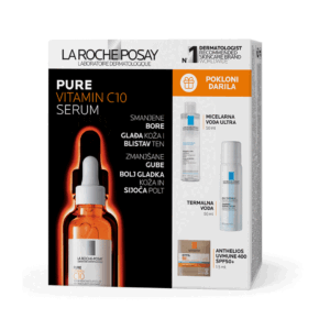 LA ROCHE-POSAY VITAMIN C10 SERUM 30ML  (TERMALNA+MICELARNA+SPF)