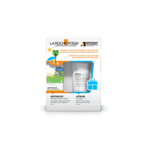 LA ROCHE-POSAY ANTHELIOS DERMO-PEDIATRICS LOSION ZA OSJETLJIVU KOŽU BEBA SPF50 50ML + LIPIKAR SYNDET AP+ GEL ZA ČIŠĆENJE 100ML